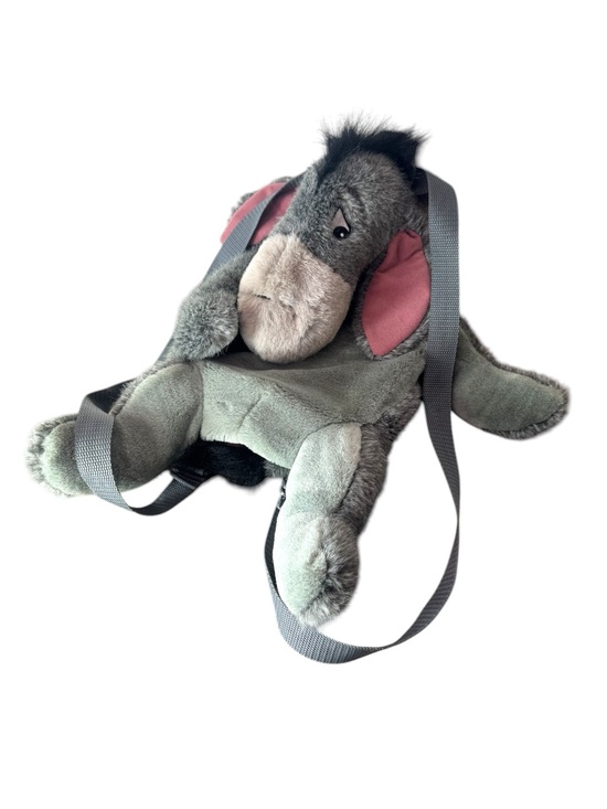 Disneyland Resort Other - Vintage Winnie The Pooh Eeyore Disneyland Resort Backpack Plush Stuffed Animal